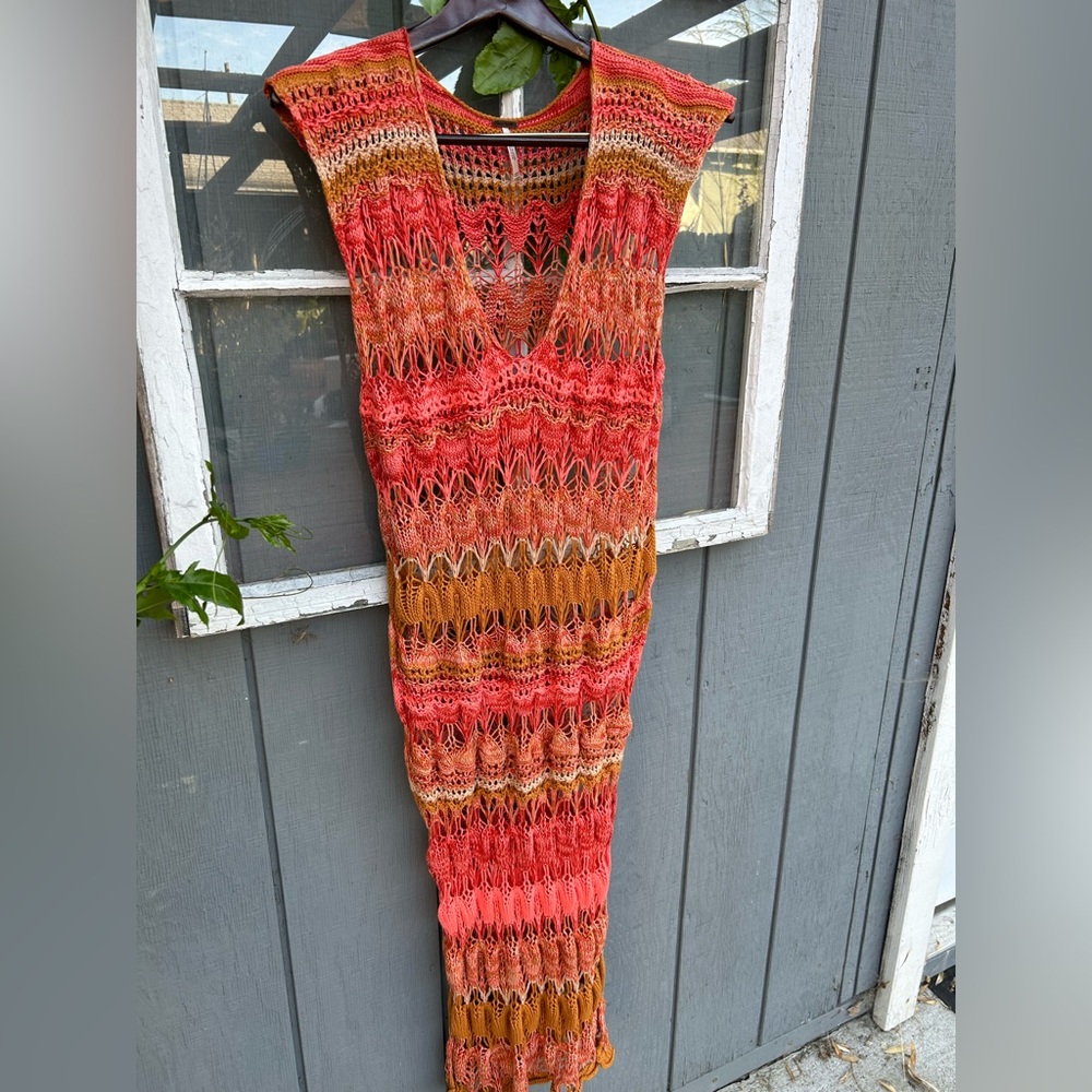 Free People - Pink into the Flame Tunic